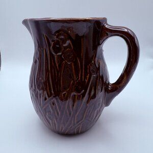 Vintage Bennington Pottery Daffodil Flower Pitcher
